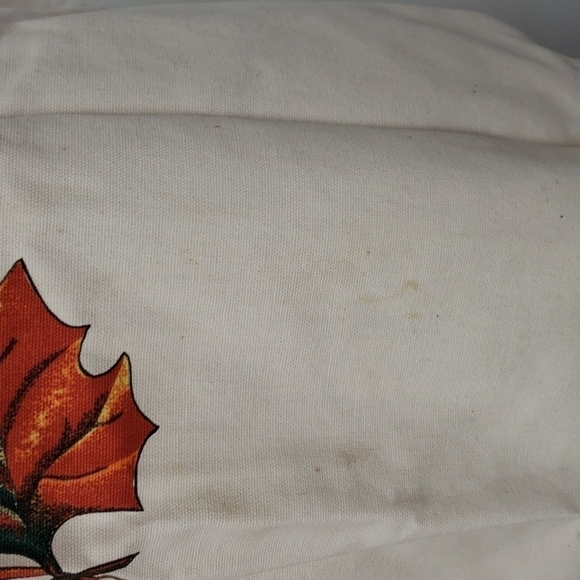 VINTAGE Easy Care Fall Thanksgiving Apron Full Coverage Used Look Like A Cook! - Picture 5 of 9